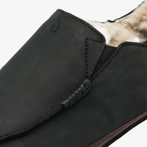 Moloā Slipper  -  Black / Dk Java