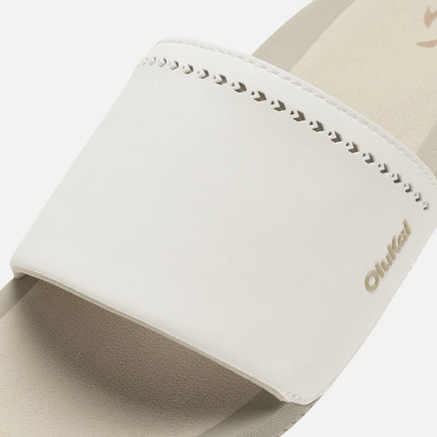 Ulele Slide  -  Bright White / Tapa